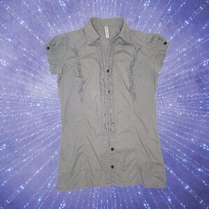 Gray FCNY short-sleeved Vintage y2k 00s Size Small Vtg